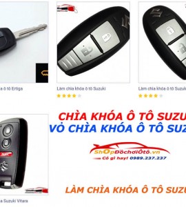 Chìa khóa ô tô Suzuki