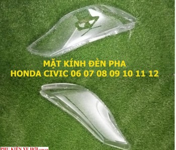Mặt kính đèn pha Civic 2006-2012